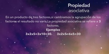 PROPIEDADES DE LA MULTIPLICACIÓN