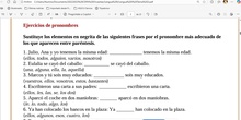 Lengua I Tema 2 Clase 23 20251119 - Ejercicios de pronombres. Diferencia entre determinante, pronombre y adverbio