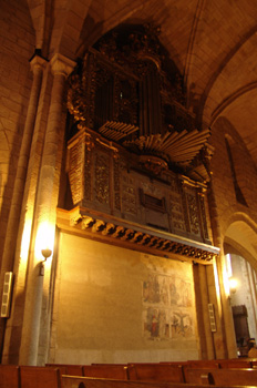 órgano de la Catedral de Mondoñedo, Lugo, Galicia