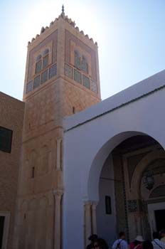 Alminar, Tumba de Sidi Sabah, Kairouan, Túnez