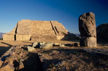 Ruinas del conjunto  arqueológico de Monte Albán, México