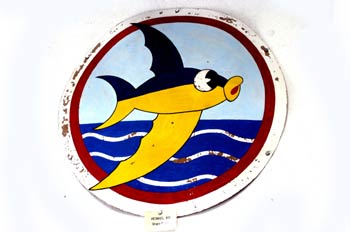 Distintivo del avión Heinkel 60 Grupo G-60, Museo del Aire de Ma