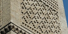 Iglesia de la Magdalena. Detalle de la torre, Zaragoza