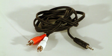 Adaptador minijack RCA estéreo