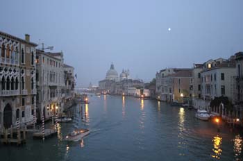 Canal Grande por la tarde, Venecia