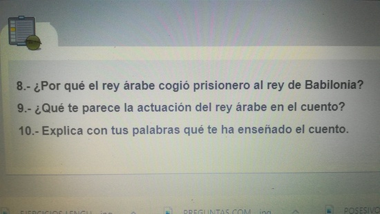 PREGUNTAS COMPRENSIÓN LECTORA 3 27 DE ABRIL