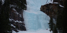 Cascada helada, Lago Louise, Parque Nacional Banff