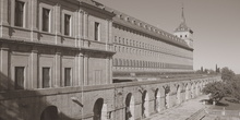 Vista lateral del Monasterio del Escorial