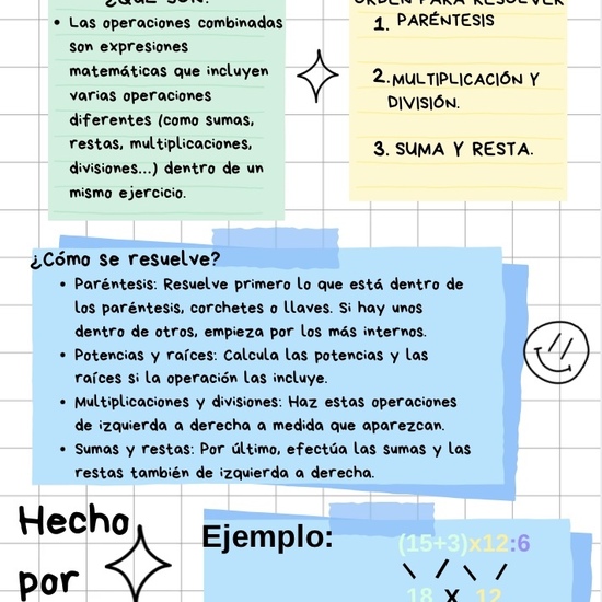 OPERACIONES COMBINADAS