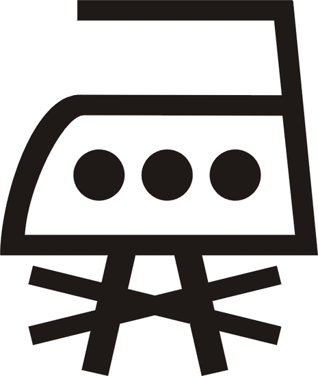 Planchado a temperatura alta sin vapor