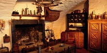 Cocina del Castillo de Ramezay, Montreal, Canadá