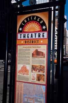 Cartel informativo, Chicago, Estados Unidos