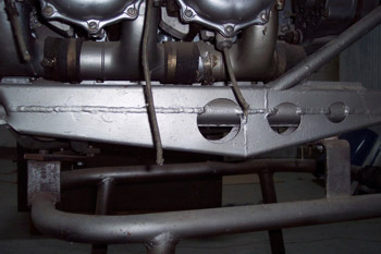 Junta de caucho reforzado en la unión de colectores, admisión