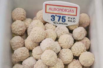 Albóndigas congeladas