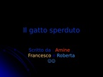 El gato perdido