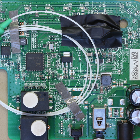 FTTH: circuitería de un router monopuerto