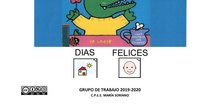 Días felices con pictogramas.