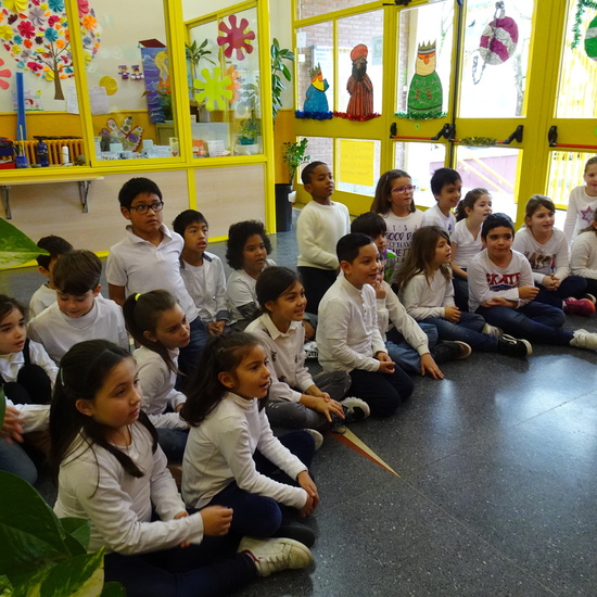 Visita de los Reyes Magos 2. Curso 19-20 20