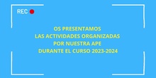 APE Tetuán de las Victorias Curso 2023-2024