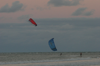 Flysurf en Maracaípe, Pernambuco, Brasil