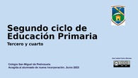 Segundo Ciclo de Educación Primaria