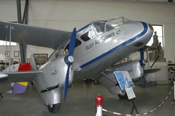 Avioneta, Museo del Aire de Madrid