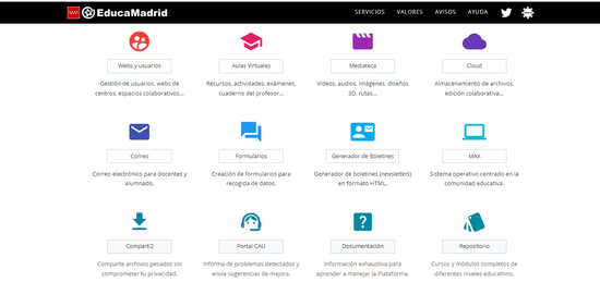 Herramientas EducaMadrid