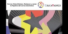 Correo: Eliminar, restaurar y vaciar la Papelera