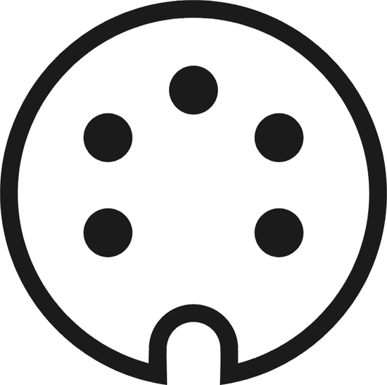 Conexión de masa para el cable de impresora