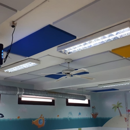 Insonorización Comedor Escolar. Fotos. 8