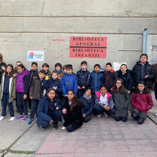 4°de Primaria en la Bibliteca Miguel de Cervantes de Colmenar Viejo 4