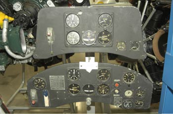 Panel de control, Museo del Aire de Madrid