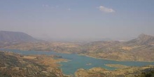 Panorámica del Embalse de Bornos, Cádiz, Andalucía