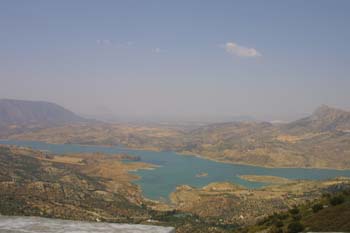 Panorámica del Embalse de Bornos, Cádiz, Andalucía