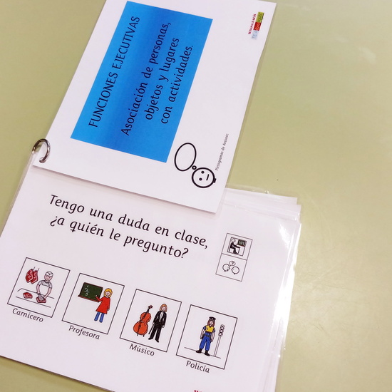 MATERIALES ESPECIFICOS PARA EL DESARROLLO DEL PENSAMIENTO LÓGICO EN EL TRABAJO CON ALUMNOS TEA 5