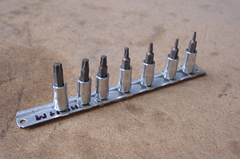 Puntas de llave Torx