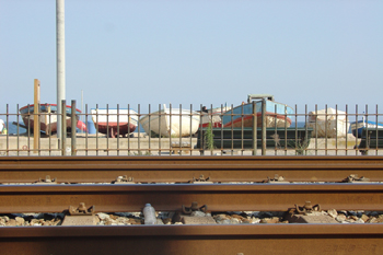 Vías del tren, Barcelona