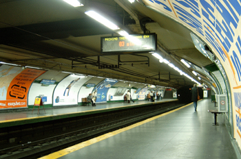 Estación del metro de Madrid