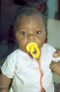 Niño sapatinha, Nacala, Mozambique