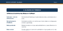 Guía de calificaciones
