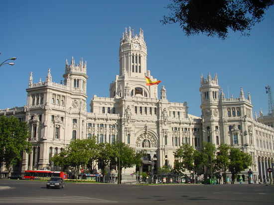Palacio de Comunicaciones sede del Ayuntamiento de Madrid