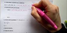 Ejemplo 2 representación funciones cuadráticas