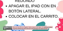 INSTRUCCIONES AL TERMINAR DE USAR EL IPAD