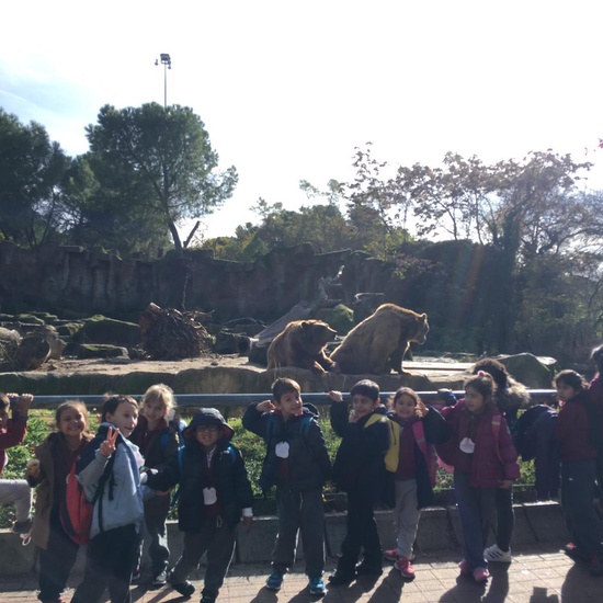 Excursión al zoo 5 años, 1º y 2º Luis Bello 25