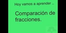 PRIMARIA 5º	MATEMÁTICAS	COMPARACIÓN DE FRACCIONES