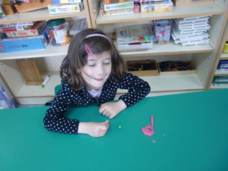 Las Abejas construyen las letras P y S 4