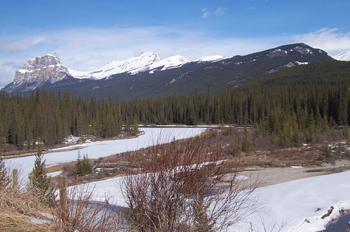 Sierra Helena-Rio Bow, Parque Nacional Banff