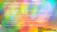 INSTRUCCIONES PARA REALIZAR LA ACTIVIDAD