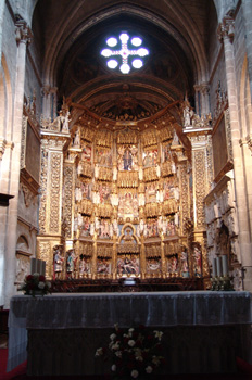 Altar Mayor de la Catedral de Orense, Galicia