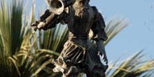 Fuente en la Plaza de Armas de Arequipa, Perú